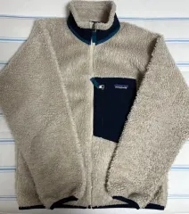 パタゴニア レトロ x フリース ジャケット アイボリー xsサイズ