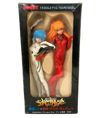 セガ 新世紀エヴァンゲリオン 1/6 綾波レイ＆惣流・アスカ・ラングレー P.V.C.モデル フィギュア