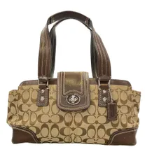 コーチ トートバッグ ショルダーバッグ 肩掛け ハンプトンズ シグネチャー F13975 レディース COACH