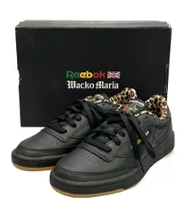 美品 リーボック ワコマリア ローカットスニーカー CLUB C 85 100208681 レディース SIZE 24.5 (L) Reebok WACKO MARIA