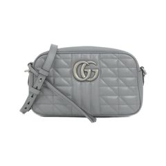 グッチ GUCCI ショルダーバッグ ggマーモント スモール グレー - メルカリ