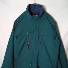 【L.L.Bean/エルエルビーン】ナイロン マウンテン パーカー 裏地チェック フランネル f