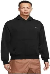 [ナイキ] ジョーダン セットアップ対応モデル ブルックリン プルオーバー パーカー Jordan DQ7466-010 ブラック/ブラック/ホワイト 上着 上下 スポーツウェア ジム 筋トレ トレーニング 正 [010：ブラック/ブラック/ホワイト] [L]