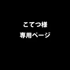 【こてつ様専用ページ】