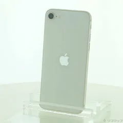 〔中古品〕 iPhone SE 第3世代 64GB スターライト MMYD3J／A SIMフリー【305】