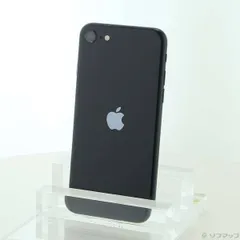 〔中古品〕 iPhone SE 第3世代 64GB ミッドナイト MMYC3J／A SIMフリー【198】