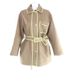 美品△BURBERRY LONDON バーバリーロンドン アンゴラ ウール 裏地