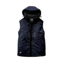 [バートル] ストレッチフーディ防寒ベスト 3264 XL 3ネイビー 