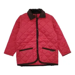 LAVENHAM/SHIPS 未使用 AGE8 キッズサイズ スカーレット キルティング  ジャケット レッド レディース ラベンハム/シップス【中古】5-1229T∞のサムネイル