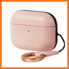 【新品】 【Alto】 AirPods Pro3 対応 ケース 本 革 耐衝撃 落下防止 カラビナ ストラップ 付 レザー カバー ワイヤレス充電 可 [ AirPods Pro 3 エアーポッズプロ3 第3世代 対応 ] Leather Case (Po 0