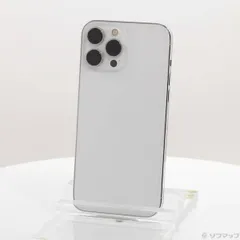 〔中古品〕 iPhone13 Pro Max 256GB シルバー MLJ93J／A SIMフリー【368】