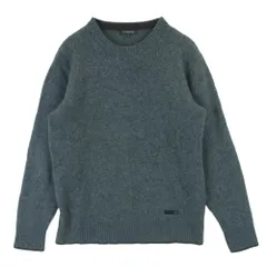 Mackintosh マッキントッシュ G1N11-225-05 カシミヤ混 ウール ニット クルーネック セーター 日本製 グレー系 L【中古】のサムネイル
