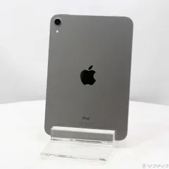 〔中古品〕 iPad mini 第6世代 64GB スペースグレイ MK7M3J／A Wi-Fi【352】
