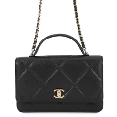 シャネル チェーンウォレット マトラッセ ココマーク AP4931 CHANEL 2025/26年秋冬 財布 黒