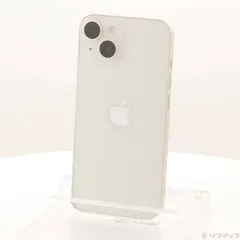 〔中古品〕 iPhone14 256GB スターライト MPW33J／A SIMフリー【344】