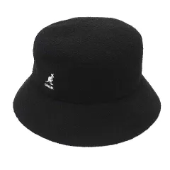カンゴール KANGOL バミューダ バケット ハット バケハ BERMUDA BUCKET ブラック 黒 XL K3050ST 美品のサムネイル