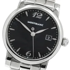 ベルト訳あり モンブラン MONTBLANC 105913 スター デイト デイト クォーツ メンズ _923137のサムネイル