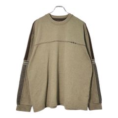 CAMPHOR WOOD ベロア ロングスリーブ ポロ L ブラウン 刺繍 - メルカリ