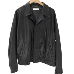 ウィム バイ リドム WYM LIDNM FAKE LEATHER WIDE BLOUSON フェイクレザー ワイド ブルゾン ジャケット メンズ JPN：M 