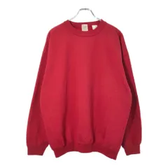 90年代 GAP ギャップ スウェット 無地 レッド(メンズ L)中古 古着 X1099