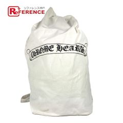 当時物 クロムハーツ 非売品 ランドリーバッグ 巾着 リュック 白 