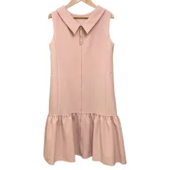 良品 FOXEY NEW YORK フォクシーニューヨーク 2way Mods Dress ドレス ワンピース 40533 サイズ38 ピンク レディース 古着 中古 USED