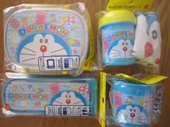 新品ドラえもん　お弁当箱4点【360ｍｌ】食洗機可