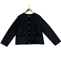 美品 25SS TraditionalWeatherwear トラディショナルウェザーウェア ARKLEY キルティング ジャケット L252APQCO0481AA 38 ブラック レディース 古着 中古 USED