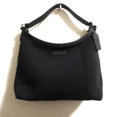 良品 COACH コーチ アクセサリーポーチ 6219 ブラック レディース 古着 中古 USED