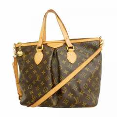 【6ab1351】ルイヴィトン ハンドバッグ モノグラム パレルモPM M40145 ブラウン 2wayバッグ【中古】レディース