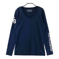 サイズ：1 PEARLY GATES パーリーゲイツ  長袖 インナーTシャツ  ネイビー系 [240101595988] ゴルフウェア レディース ストスト