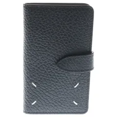 Maison Martin Margiela (メゾンマルタンマルジェラ) 4ステッチ レザーカードケース 財布 ブラック SA2VX0004 P4455