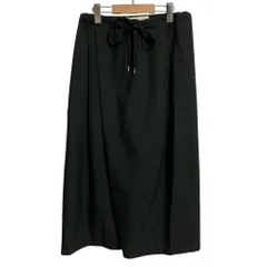 良品 MARNI マルニ トロピカルウール イージーワイドパンツ サイズ38 ダークブラウン レディース 古着 中古 USED