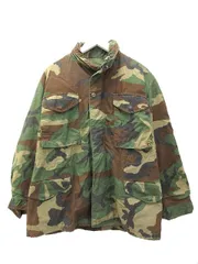 ヴィンテージ VINTAGE 80s US ARMY M-65 フィールドジャケット ウッドランドカモ 迷彩 S-SHORT