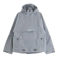 SUPREME (シュプリーム) 19AW GORE-TEX Contrast Stitch Anorak ゴアテックス コントラストステッチ アノラック ハーフジップ プルオーバージャケット グレー