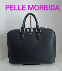 APX14 ペッレモルビダ 極美品 ビジネスバッグ ブリーフケース シルバー金具