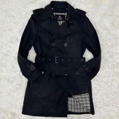 美品/M】BURBERRY BLACK LABEL バーバリーブラックレーベル トレンチ