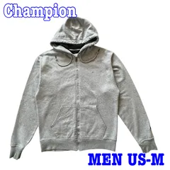 Champion チャンピオン ワンポイントロゴ フルジップ  スウェット パーカー US-M