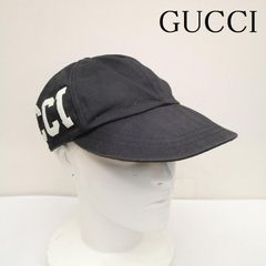 GUCCI グッチ ロゴ ベースボールキャップ ブラック I.2670 - メルカリ