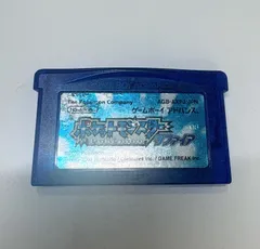 ゲームボーイアドバンスソフト ポケットモンスターサファイア