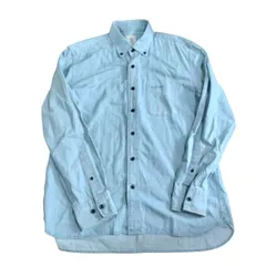 Z1711 Herry cotton ハーリーコットン　デニムブラウス　タンガリーシャツ　綿　コットン　メンズ