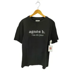 アニエスベー agnes b. ロゴプリント クルーネック 半袖Tシャツ メンズ  XL