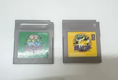 ゲームボーイソフト ポケットモンスター緑&ピカチュウ