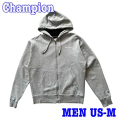 Champion チャンピオン ロゴプリント フルジップ  スウェット パーカー US-M