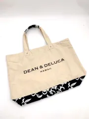 DEAN＆DELUCA ディーン＆デルーカ HAWAII ハワイ限定 キャンバス トート バッグ 生成 ■■レディース