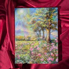 果物静物画 油絵 シャインマスカット 静物画 絵画 果物絵画 果物油絵