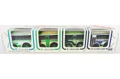 【中古】ミニカー チョロQ 市バス 4都市セット ノンステップバス(4台セット)