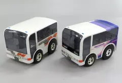 【中古】ミニカー チョロQ サザンクロス ソラエ(ホワイト×オレンジ) ＆ リムジンバス ソラエ(ホワイト×パープル) 2台セット 南海バス 開業記念