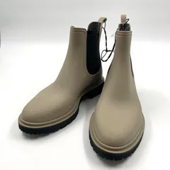 C430 WORKMAN ワークマン　レインブーツ　防水サファリサイドゴア　ベージュ　レディース　Mサイズ　カジュアルレインブーツ