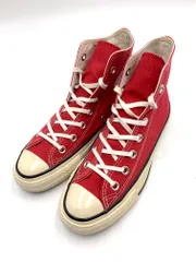 CONVERSE コンバース 1SD420 ALLSTAR オールスター キャンバス ハイカット スニーカー size24/赤 ■■レディース